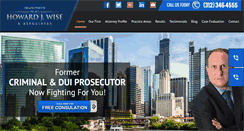 Desktop Screenshot of chicagocriminaldefenselawfirm.com